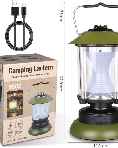 6602 Stepless Dimming Retro Kempinq Feneri